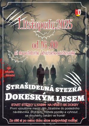 strašidelná stezka