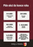 Přehled kulturních akcí do konce roku 2025